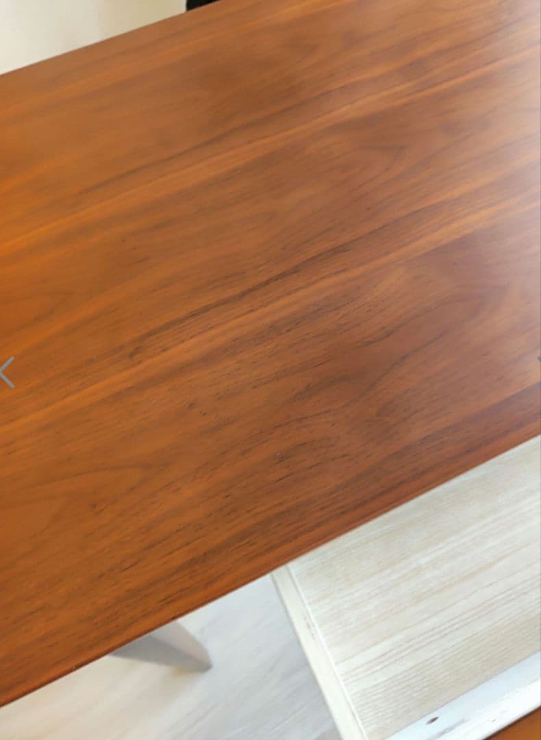 ダークブラウン デスク A4収納可　引き出し付き　作業デスク　コンパクト