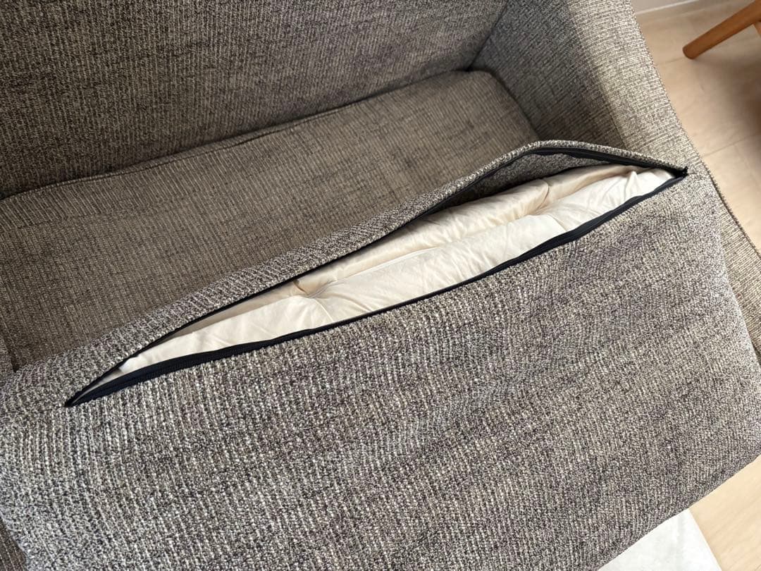 FLANNEL SOFA / ANTOS 3人掛け ライトグレー