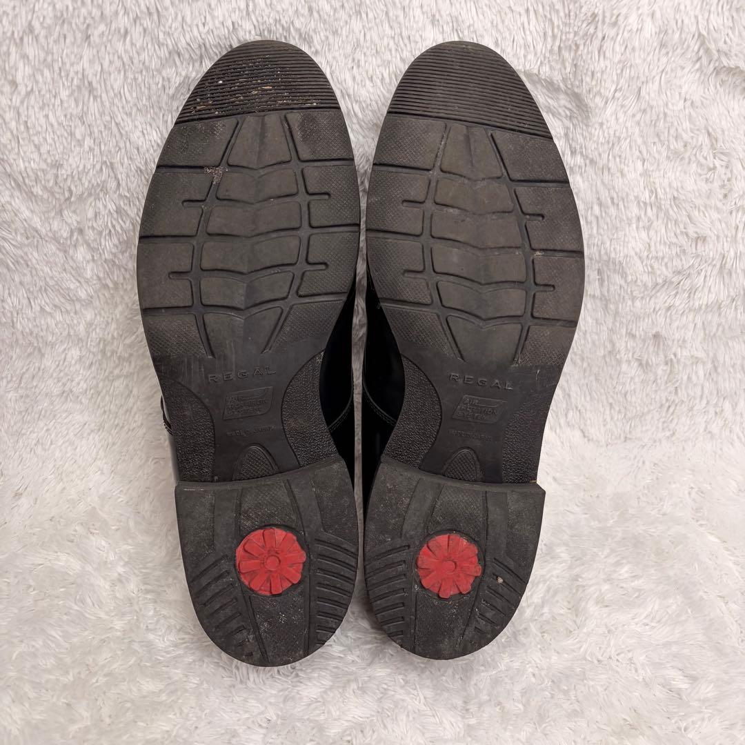 良品✨REGAL リーガルモンクストラップレザー　ブラック　27cm