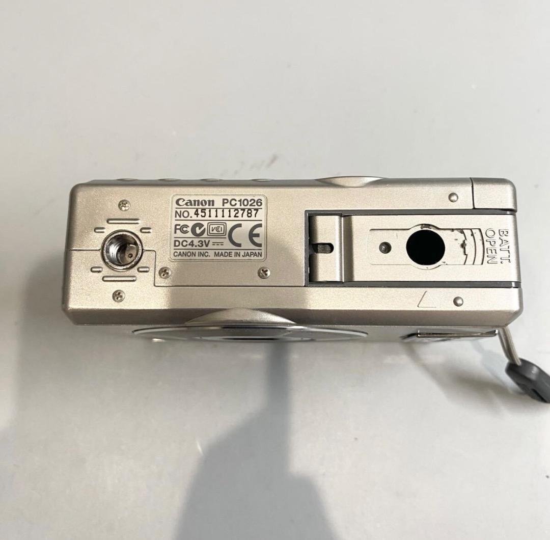 動作未確認品 Canon IXY DIGITAL 30F シルバー