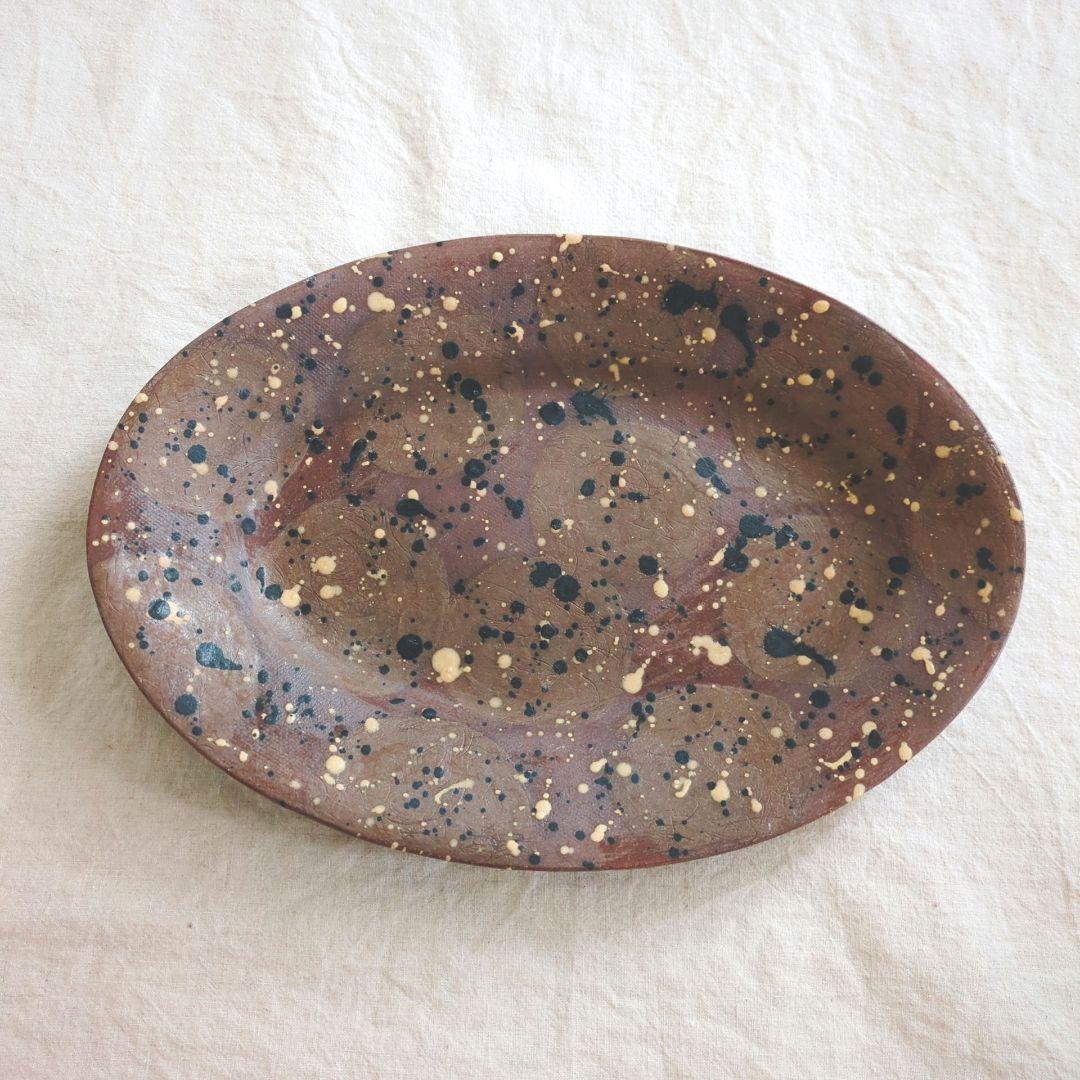 新品 bonohoさんのお皿2枚セット① 佐藤尚理 やちむん 作家もの