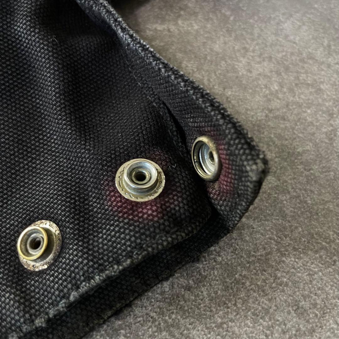 90's W.BEAR ダックアクティブジャケット 黒 ワークブルゾン