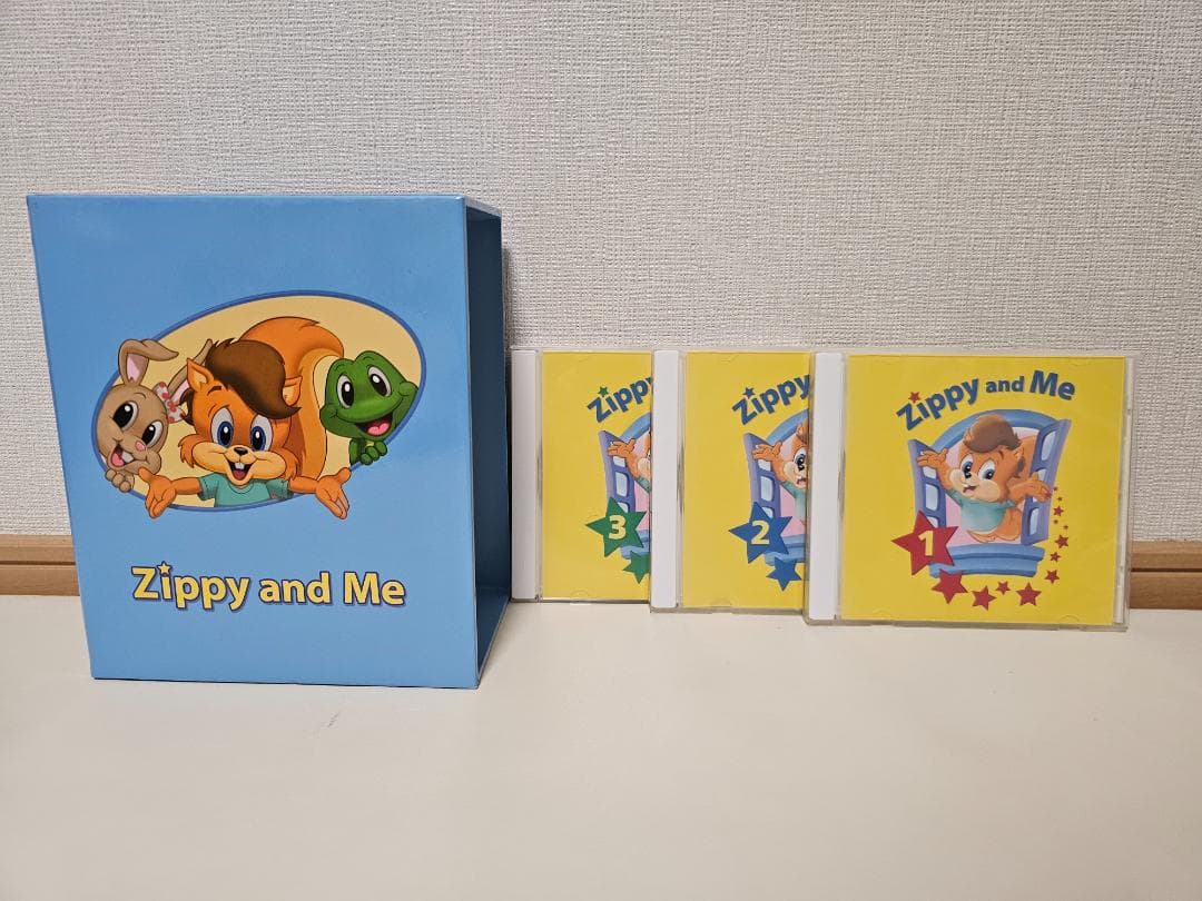 2022年正規 ディズニー英語 Zippy and Me DVD 3枚&CD3枚