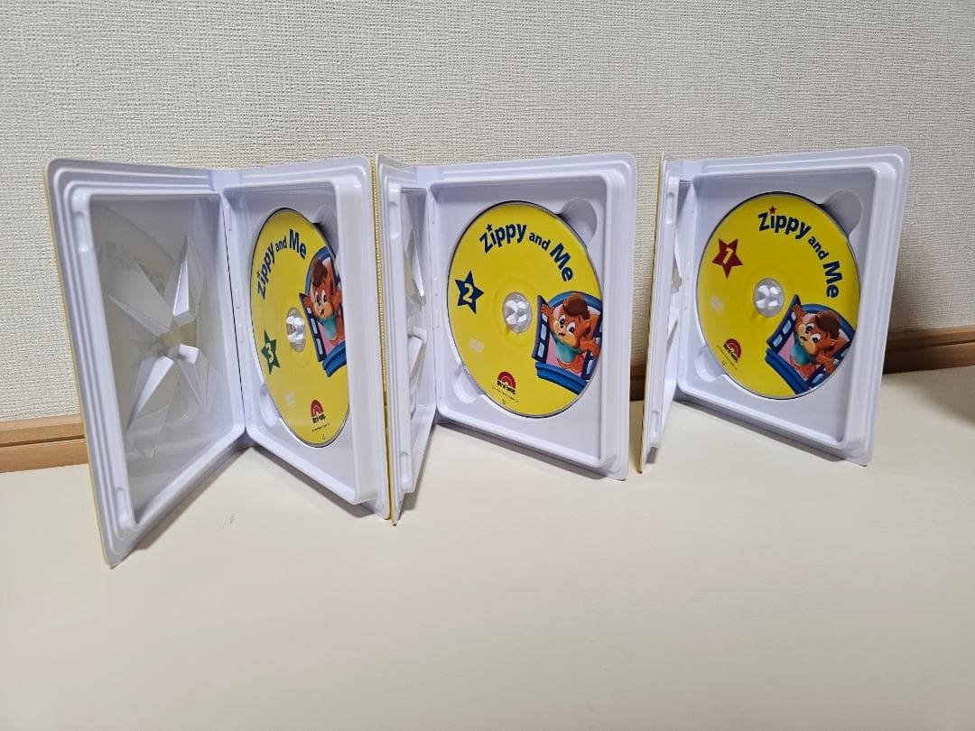 2022年正規 ディズニー英語 Zippy and Me DVD 3枚&CD3枚