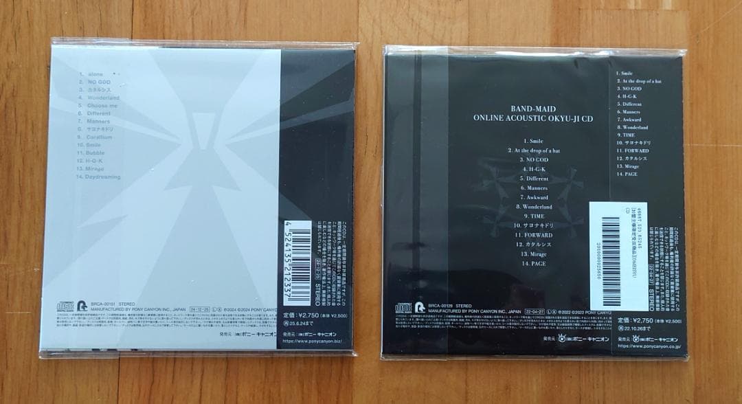 BAND-MAID アコースティックアルバム 2枚組