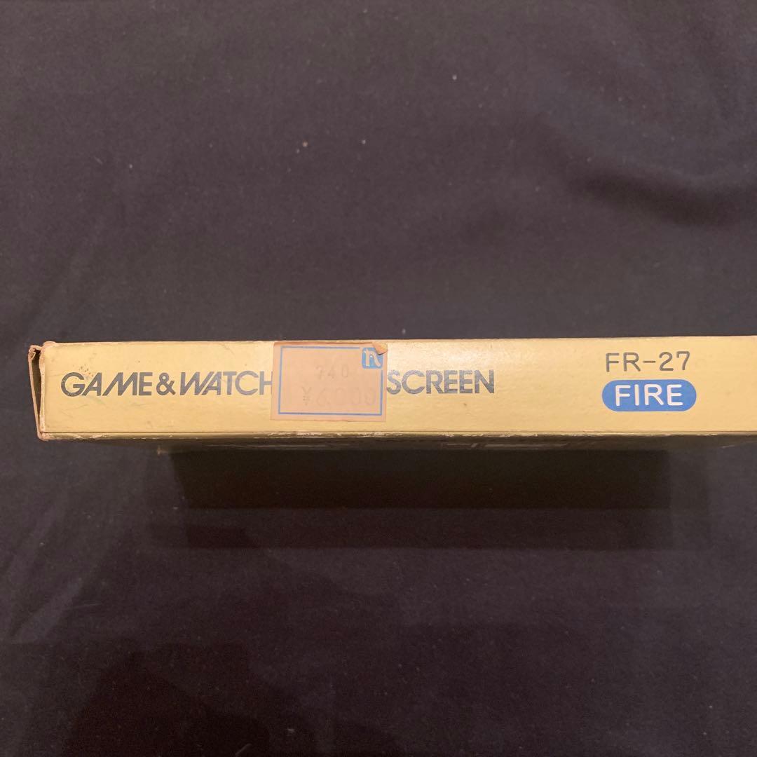 ゲームウォッチ　ファイヤー