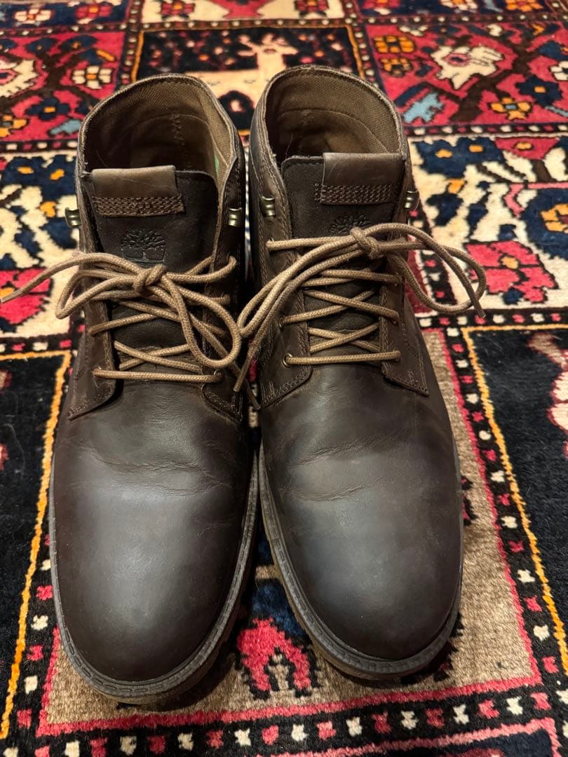 【状態良好】Timberland A3960 防水レザーブーツ 27cm