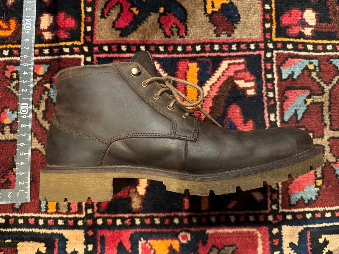 【状態良好】Timberland A3960 防水レザーブーツ 27cm