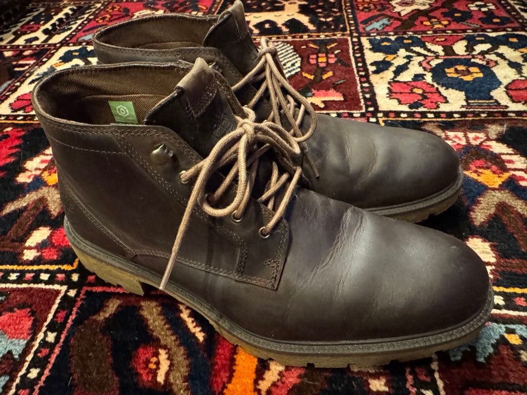 【状態良好】Timberland A3960 防水レザーブーツ 27cm