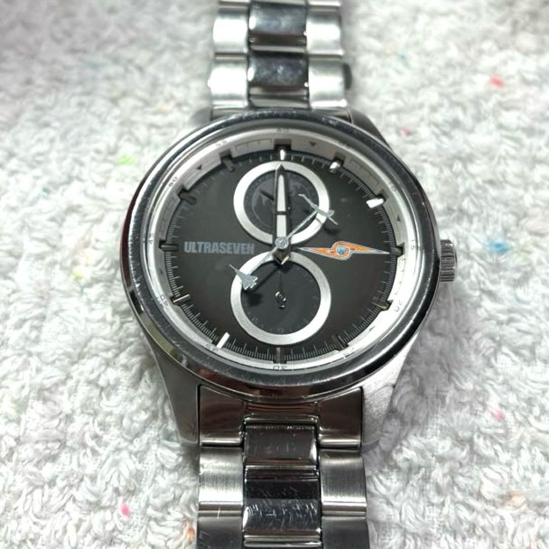 ウルトラ警備隊 ウルトラセブン メタルバンド ウォッチ 腕時計 ウルトラマン