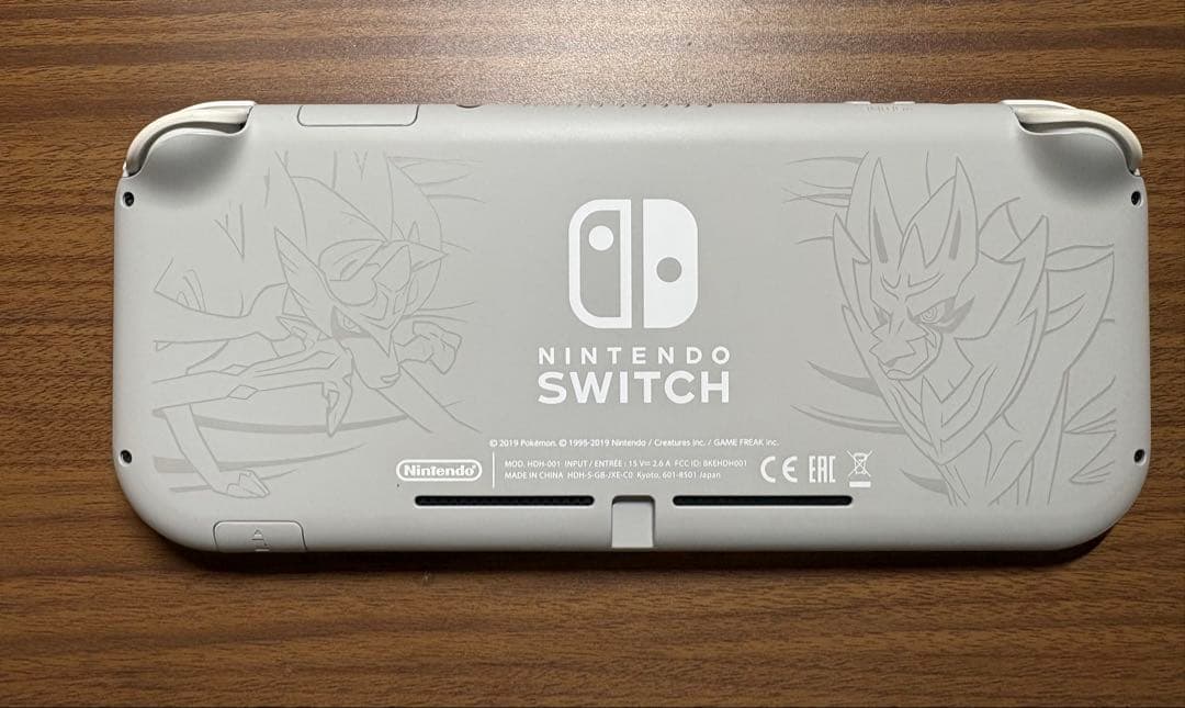 Nintendoスイッチライト ザシアン・ザマゼンタ柄