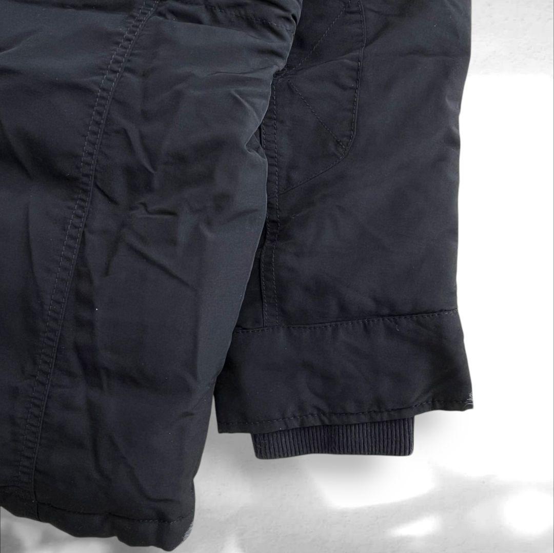 【現行】ポロラルフローレン　ファー付きジャケット　現行モデル　160 美品　黒