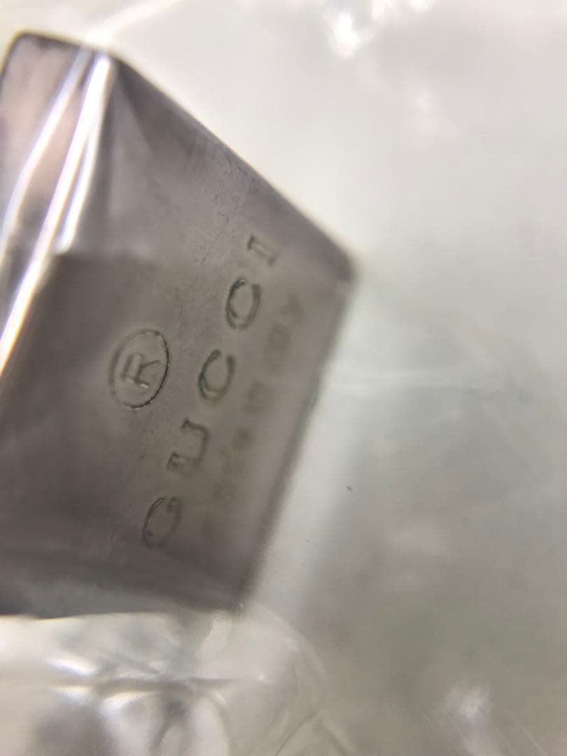 GUCCI カフス　ビニール未開封