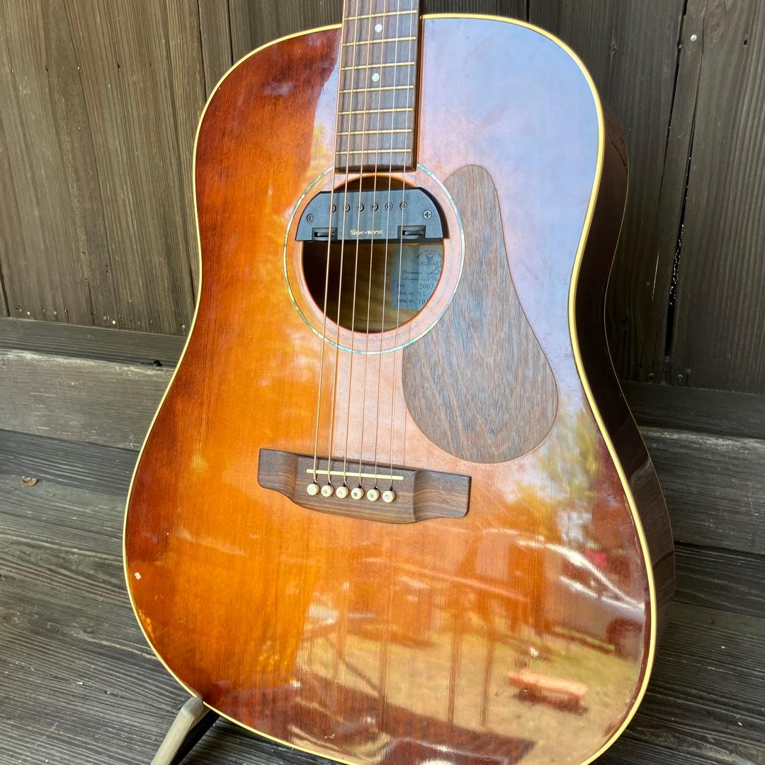 K.Yairi SL-MA1 スカイソニックピックアップ付き