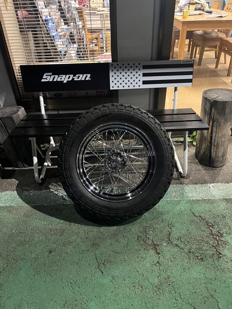 リジットチョッパー　16インチリヤホイールセットアーリー　ショベル　パンヘッド