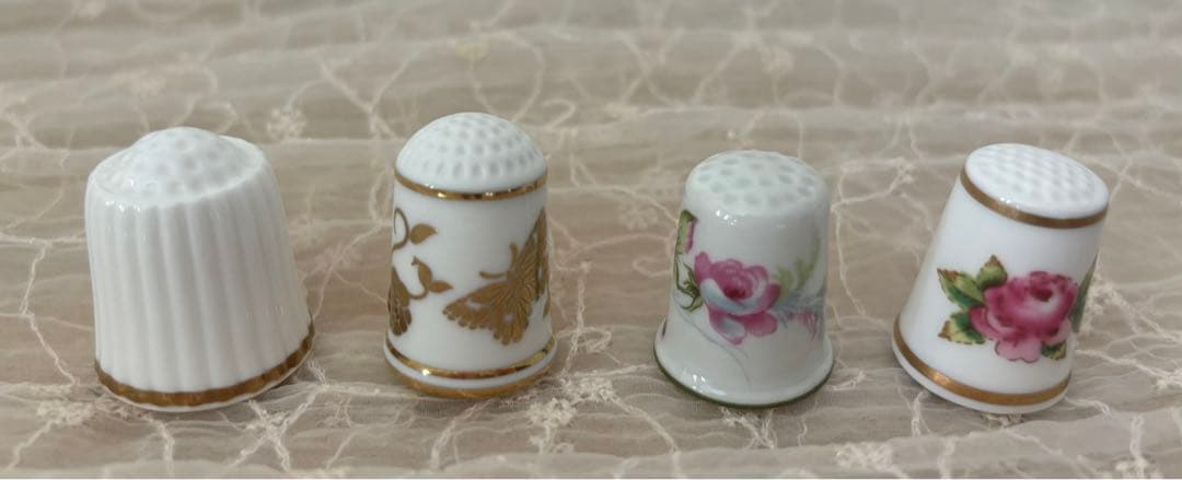 世界の名窯のシンブルコレクションWGPH シンブル　指貫　リヤドロ　オオクラ　他