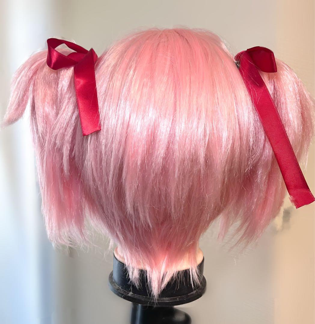 まどか☆マギカ 鹿目まどか コスプレウイッグ　セット済み