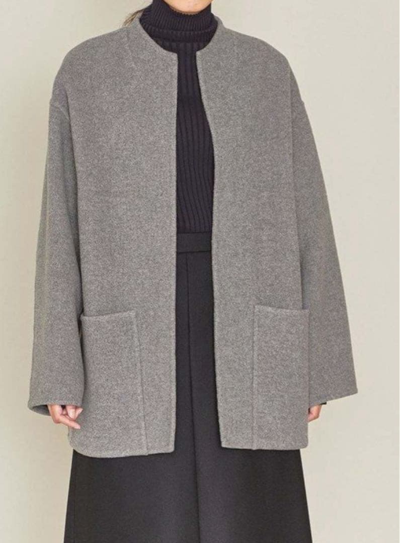 ASTRAET アストラット　リバーノーカラーコート ユナイテッドアローズ