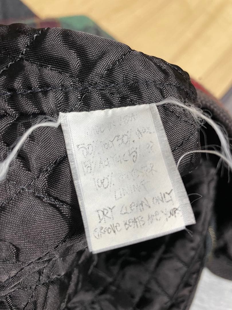 90s STUSSY BURLY GEAR チェックベスト USA製