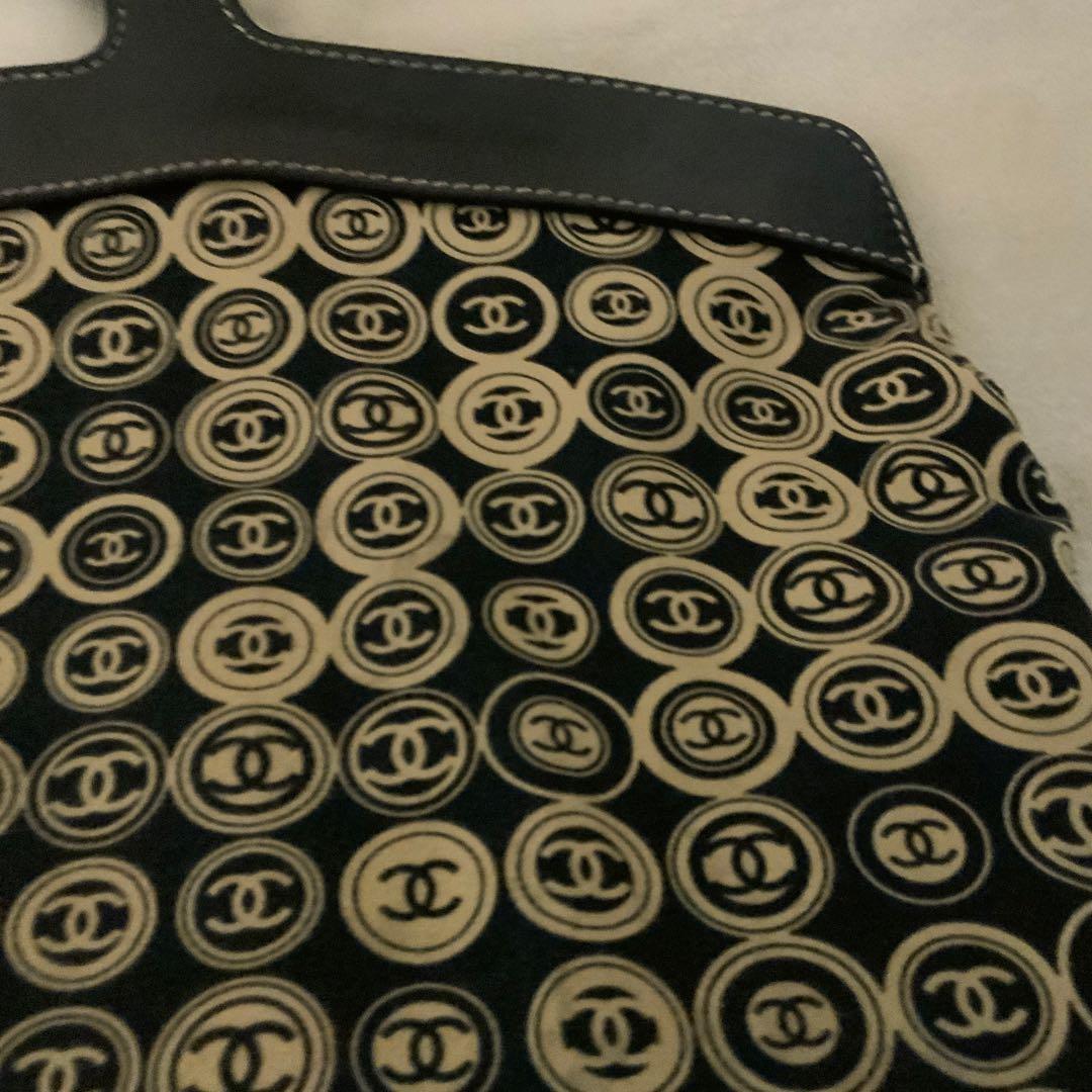 CHANEL❣️レアシャネルココマーク総柄バンドバック