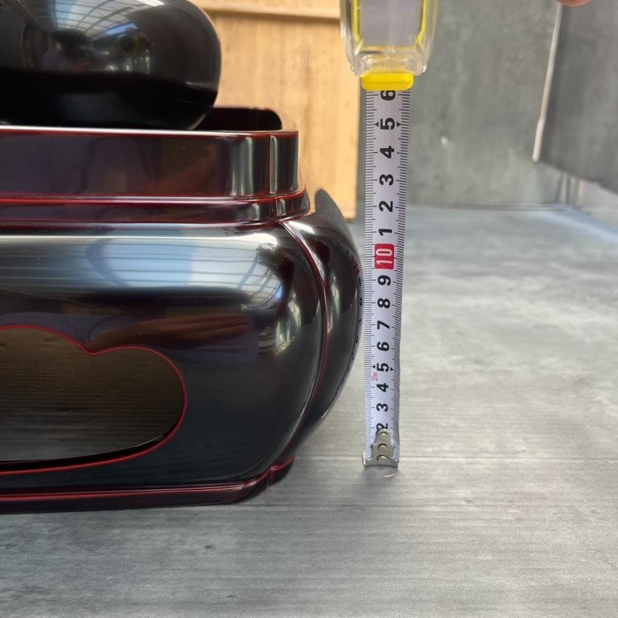 美品✨ 輪島塗 漆塗り 屠蘇器 お屠蘇セット（お銚子、三つ組盃、屠蘇台）