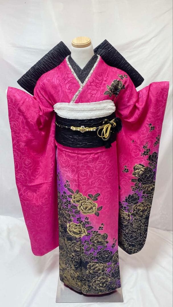 振袖 振袖フルセット 正絹 成人式　振袖7点セット