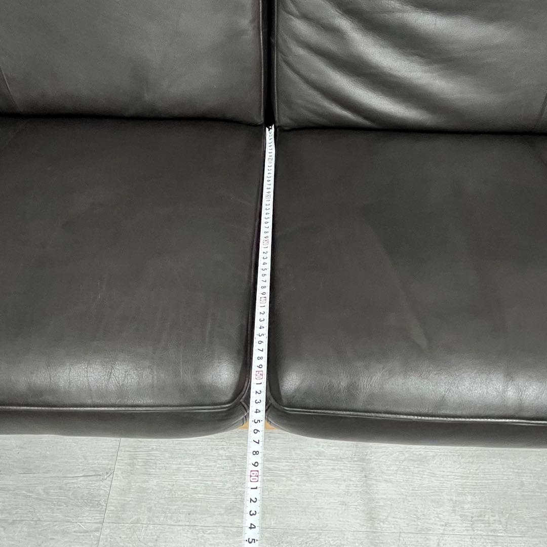 karimoku カリモク　3人掛けソファ 木フレーム 本革