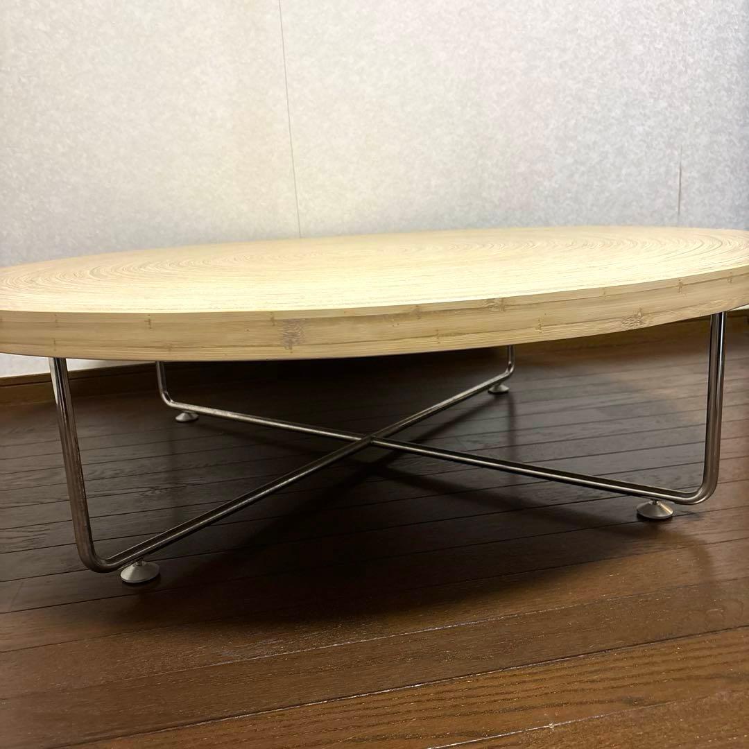 【美品】広松木工 EX サークルテーブル ローテーブル ラウンドテーブル