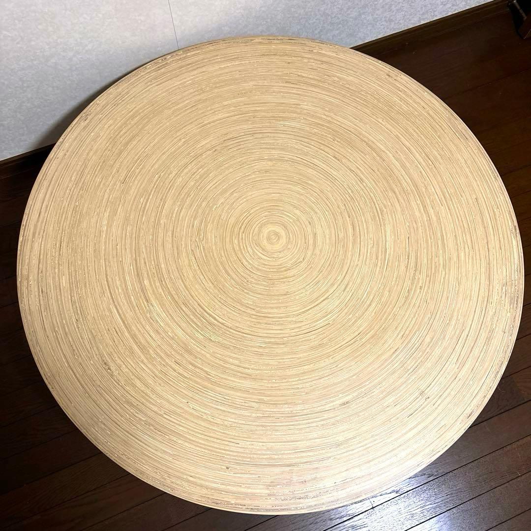 【美品】広松木工 EX サークルテーブル ローテーブル ラウンドテーブル