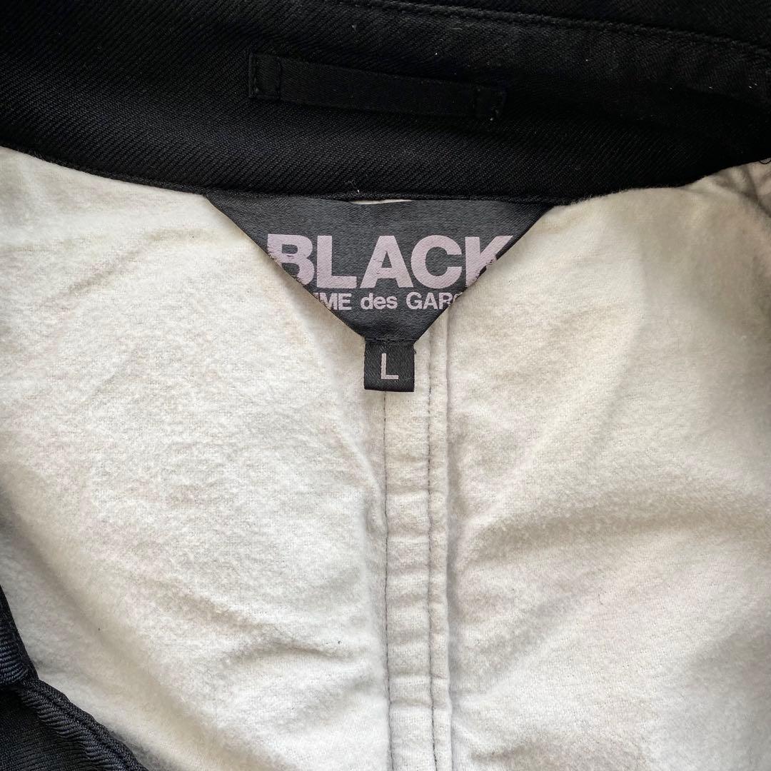 BLACK COMME des GARCONS ポリ縮ジャケット　　オムプリュス