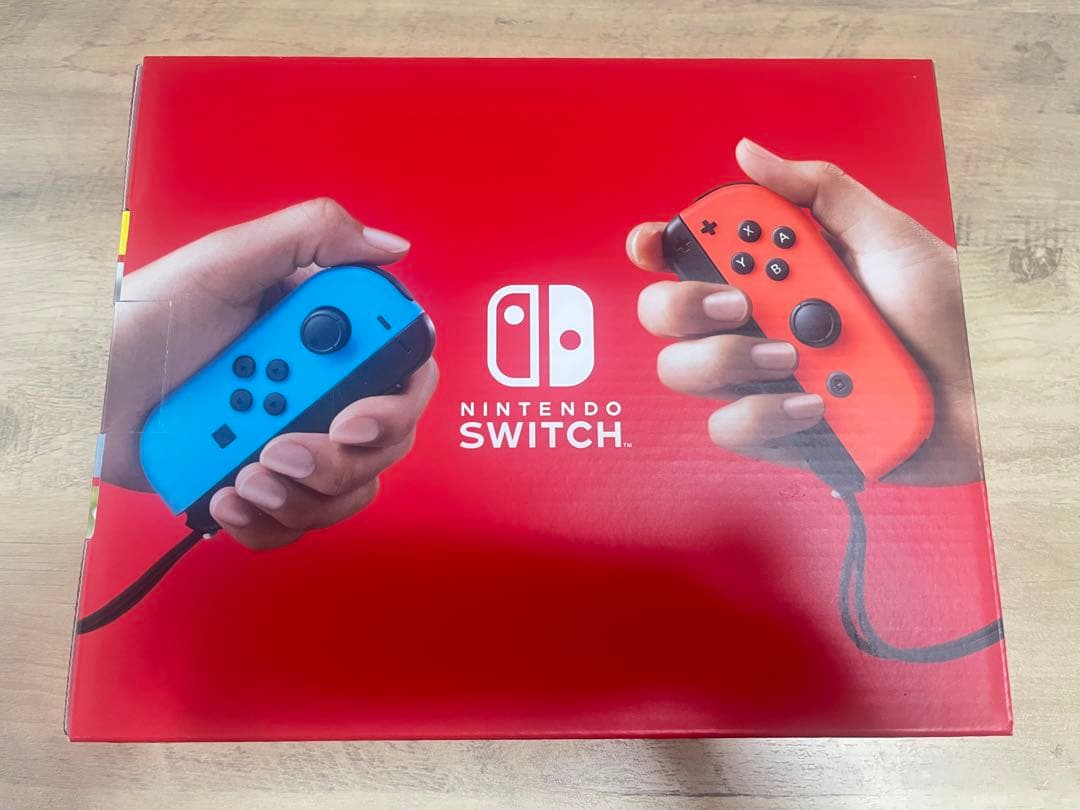 Nintendo Switch 本体 青/赤 Joy-Con メーカー保証期間内