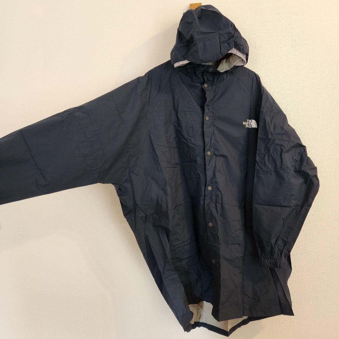ノースフェイス レインコート キッズツリーフロッグコート 150 ネイビー 美品