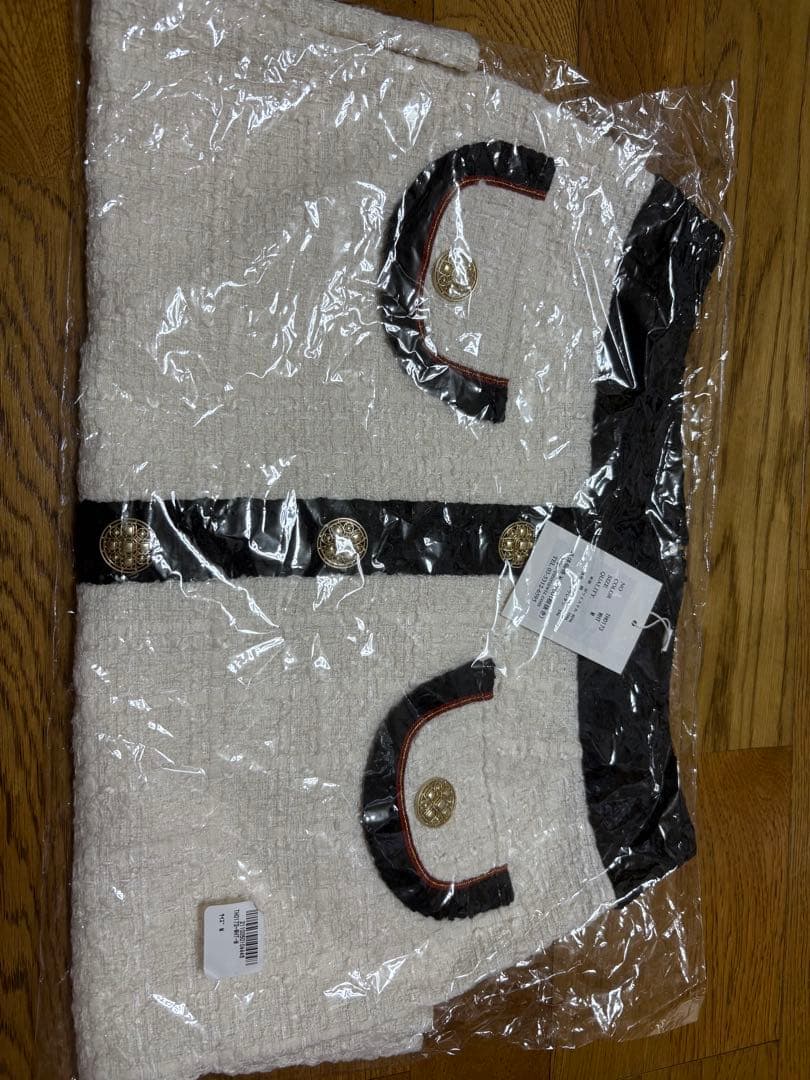 エミリアウィズ　ツイードジャケット　ツイードスカート