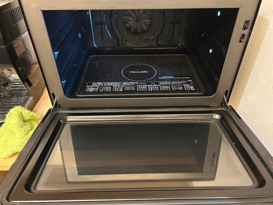 SHARP HEALSIO ブラック オーブンレンジ