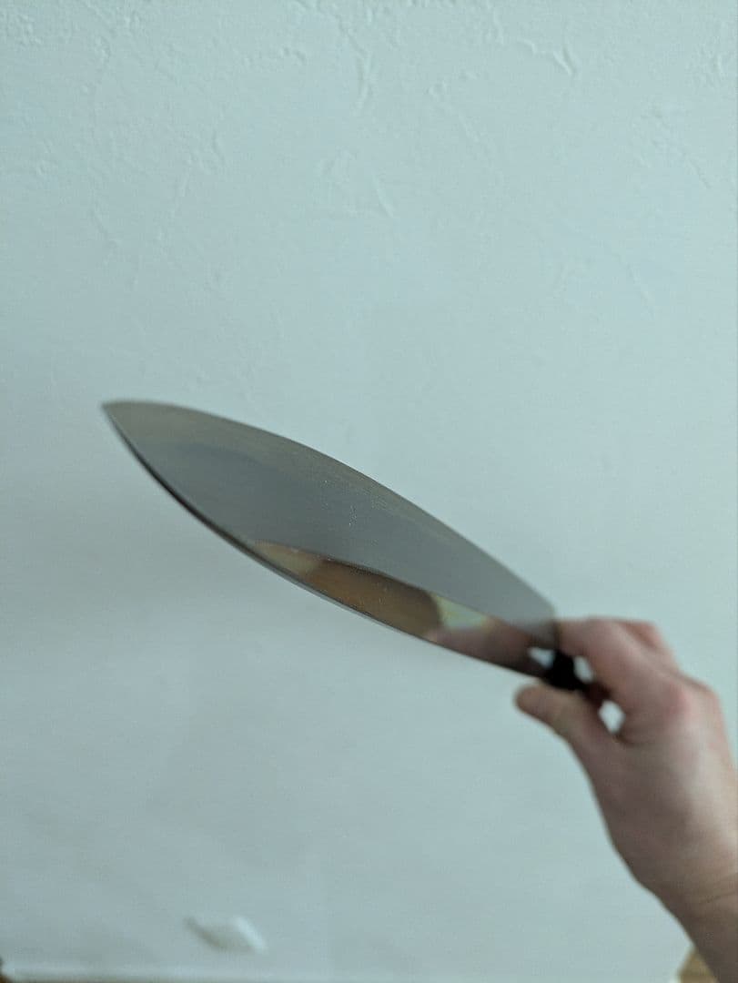 刺身包丁（未使用）白一　尺一　レッドウッド