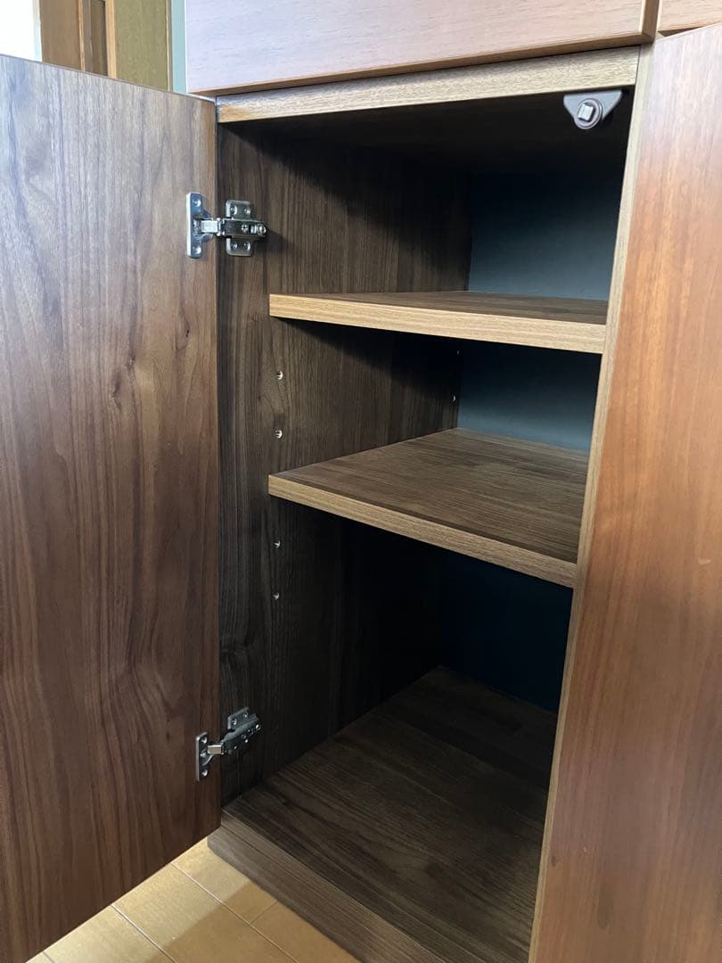 【大川・諸富家具】メリッサ 120 キッチンボード（レグナテック クラッセ)