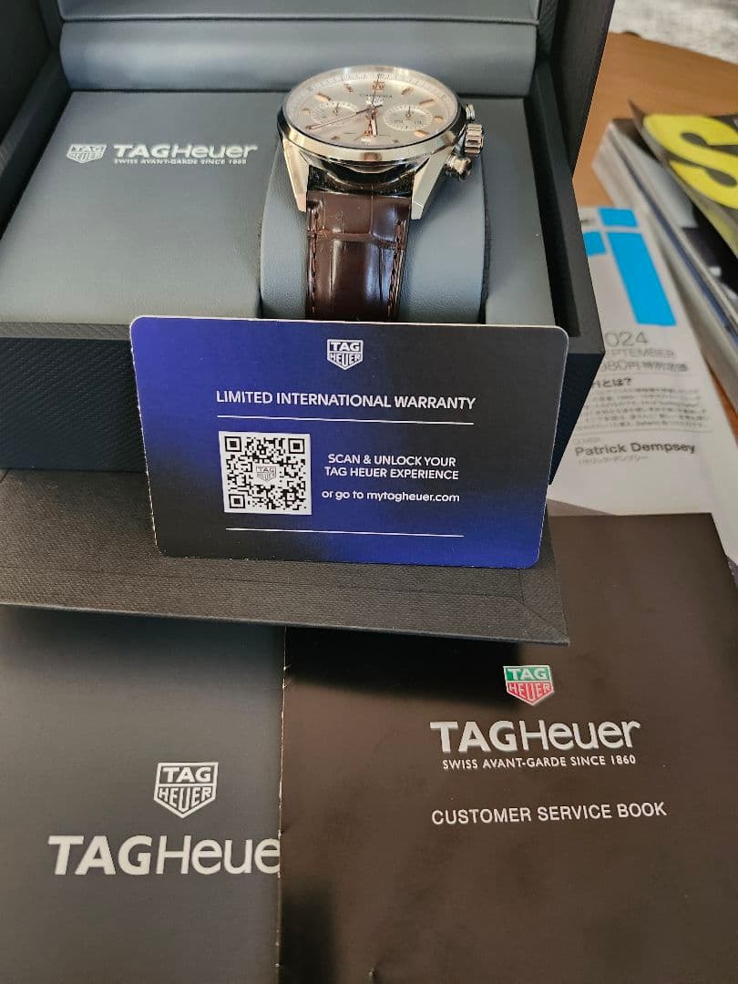 TAG Heuerタグ・ホイヤーカレラ 　02 エレガントクロノグラフ 42ｍｍ