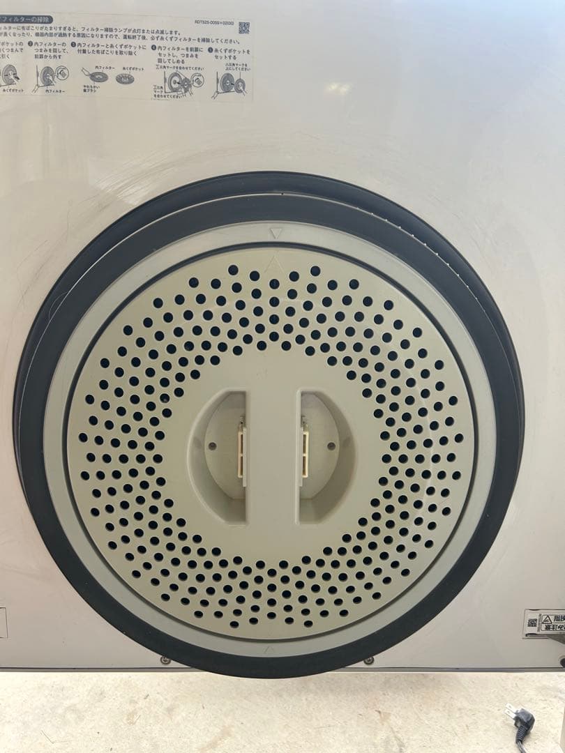Rinnai　リンナイ　ガス衣類乾燥機　乾太くん　清掃済み　ホワイト　即購入OK