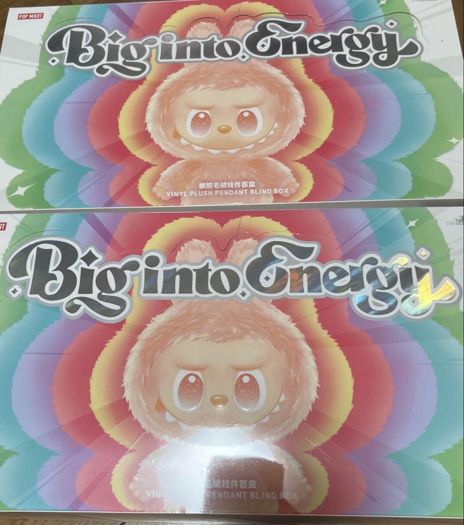 Labubu Big into Energy ぬいぐるみ　2アソートボックス