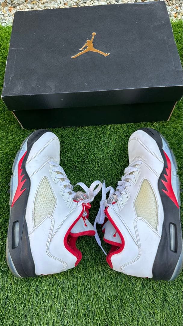 JORDAN V LOW FIRE RED ジョーダン5 GOLF 26.0