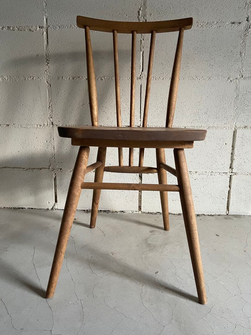 関家具　アネモネ　ダイニングチェア　バーチ無垢材　北欧テイスト　コンパクトサイズ