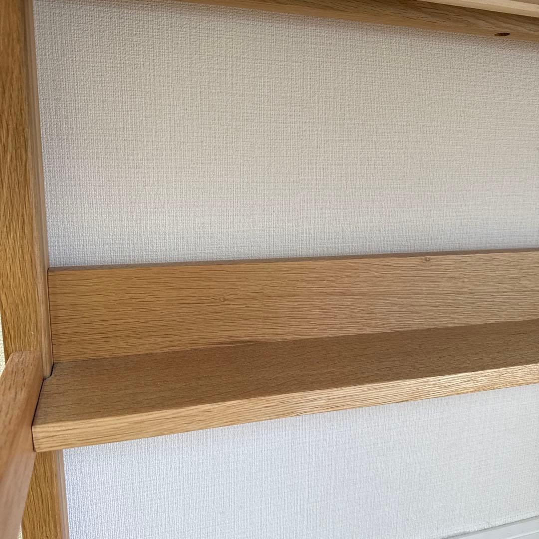【引取り限定】無印良品 木製デスク チェア 2点セット