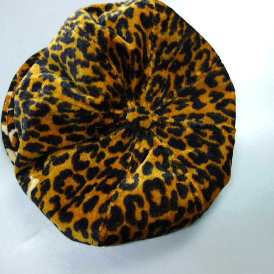 s*r様 2954 USA製 NEWYORK HAT レオパード柄 キャスケット