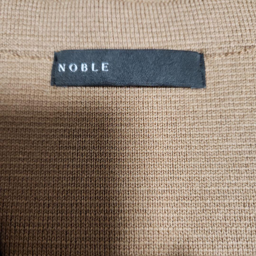 早い者勝ち！【美品】NOBLE 配色トリミングミラノリブショートジャケット