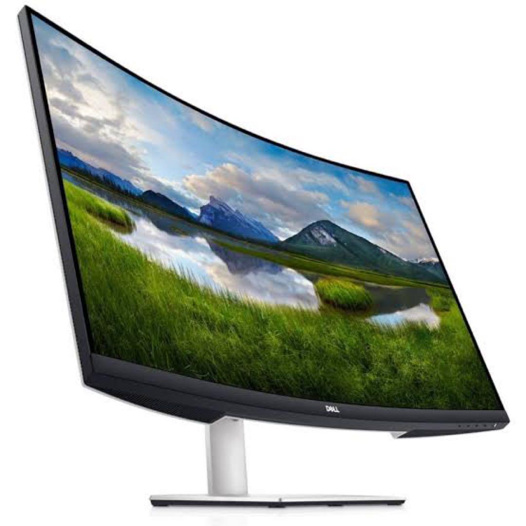 【Dell】 S3221QS 31.5インチ 曲面 4K モニター