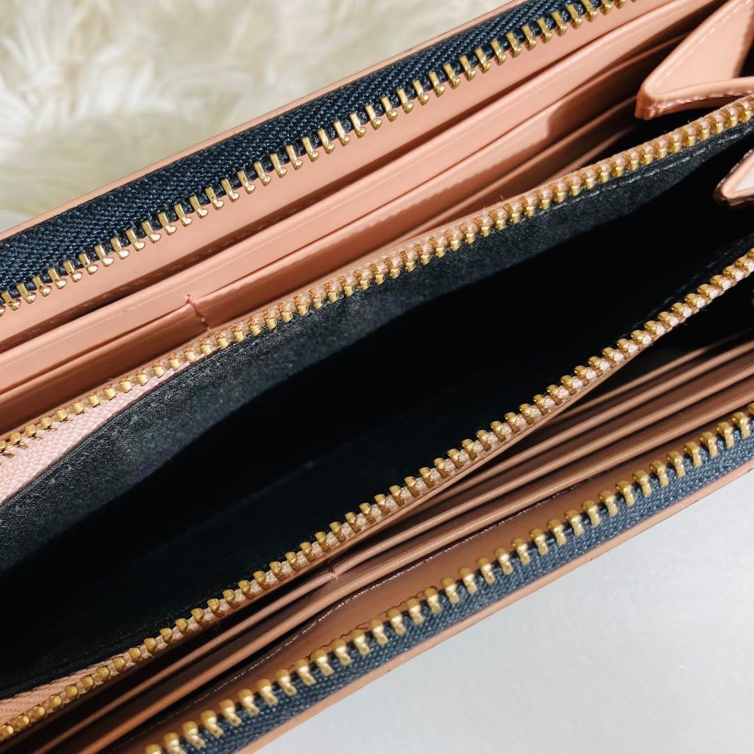 ポールスミス キャットドゥードゥル　ラウンドファスナー　長財布 猫　総柄