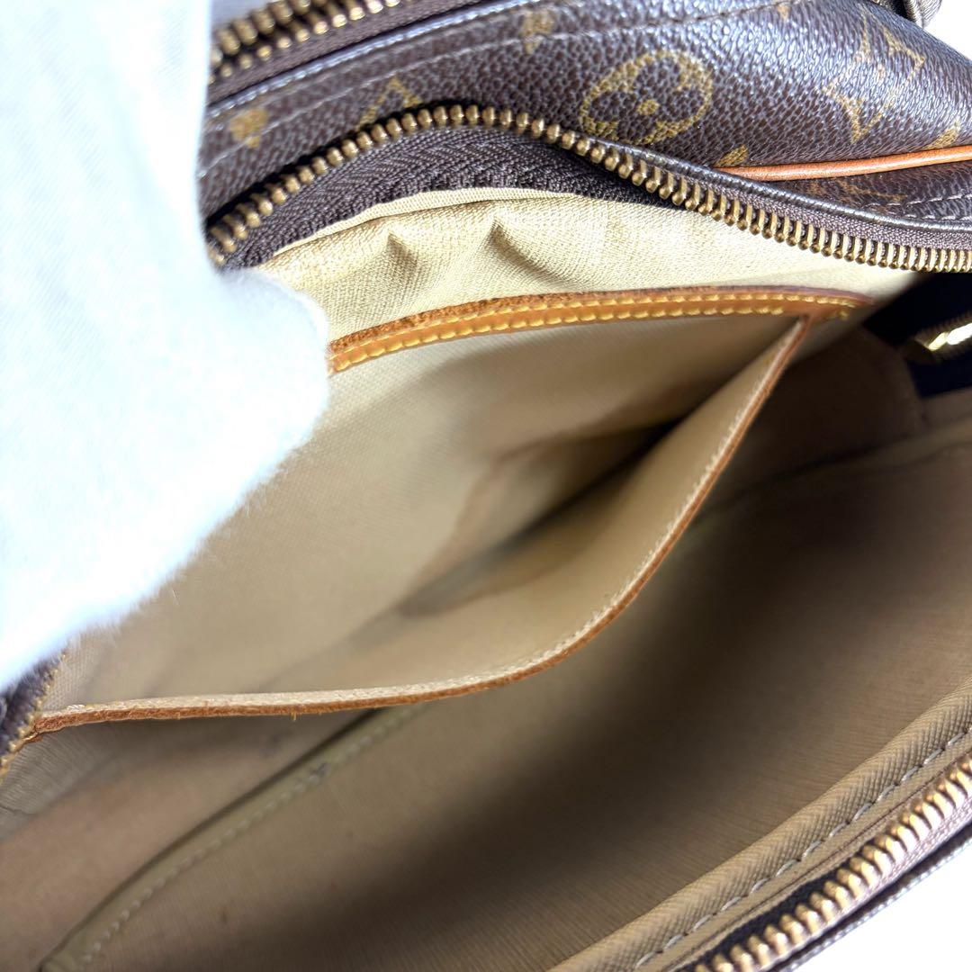 美品 LOUIS VUITTON モノグラム リポーターPM a1037