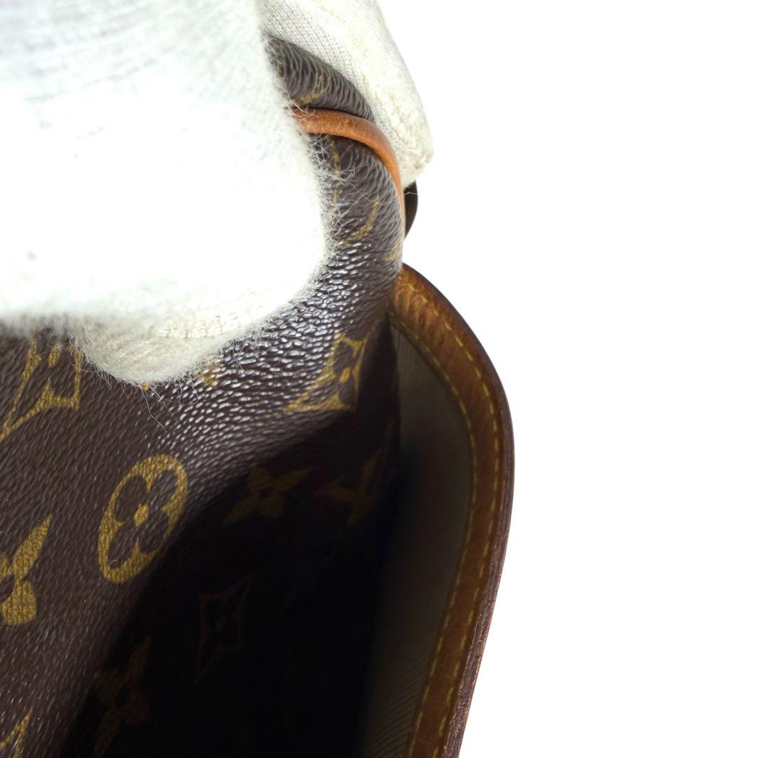 美品 LOUIS VUITTON モノグラム リポーターPM a1037