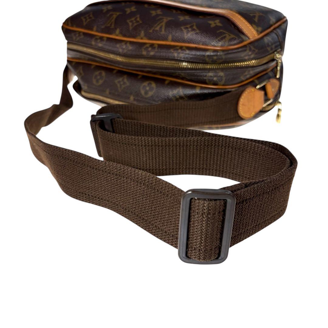 美品 LOUIS VUITTON モノグラム リポーターPM a1037