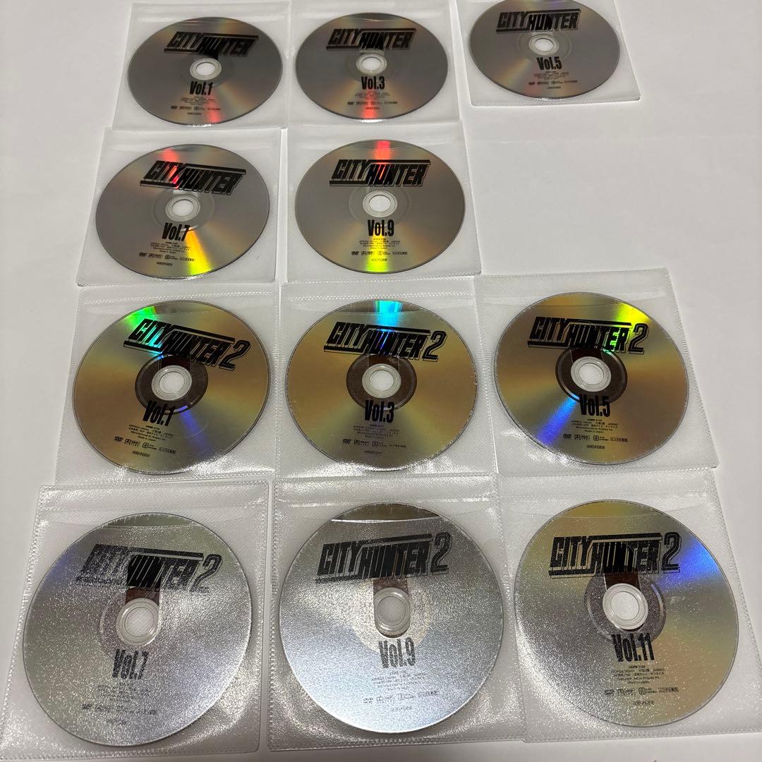 シティーハンター 1期~4期 レンタルDVD アニメ 全巻セット